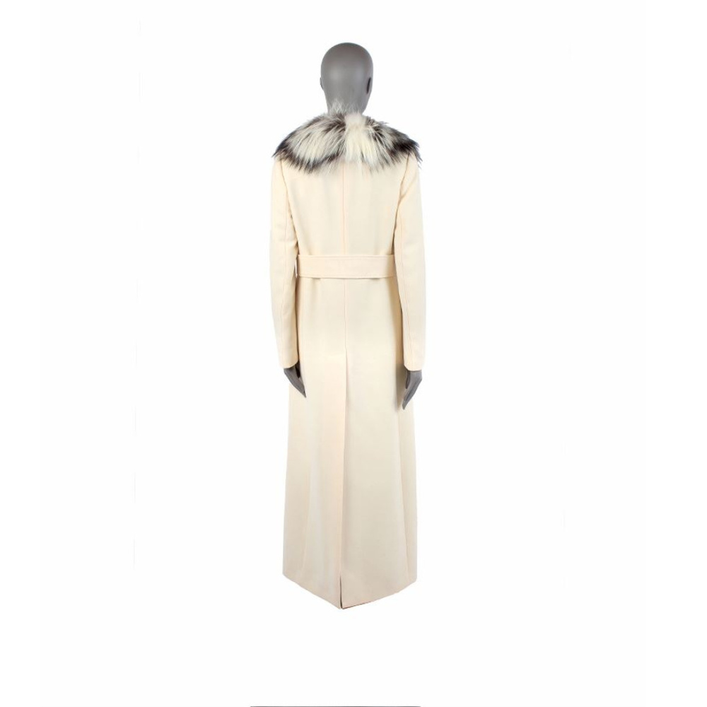 Dolce&Gabbana Cream D&G Maxi Coat View 2